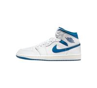 NIKE Air Jordan 1 Mid SE Mens Trainers FN5215 Sneakers Schuhe (UK 10.5 US 11.5 EU 45.5, White Industrial Blue sail 141)