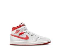 Nike Air Jordan 1 Mid SE Herren-Sneaker, White Dune Red Sail Lobster, 7