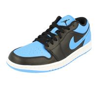 Nike Air Jordan 1 Low Herren Trainers 553558 Sneakers Schuhe (UK 7.5 US 8.5 EU 42, Black University Blue 041)