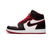 Nike Air Jordan 1 Retro High Og Gs Basketballschuh, Black Gym Red White, 36 EU