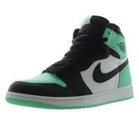 Nike Air Jordan 1 Retro High OG Herren Basketball Trainers DZ5485 Sneakers Schuhe (UK 10.5 US 11.5 EU 45.5, White Black Green Glow 130)