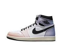Nike Air Jordan 1 Retro High OG Herrenschuhe, Vivid Orange/Schwarz-Iced Lilac, 45 EU
