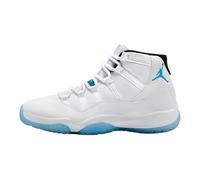 Nike Air Jordan 11 Retro White Legend Blue Herren Sneaker (White/Legend Blue/Black, EU Schuhgrößensystem, Erwachsene, Herren, Numerisch, M, 44)