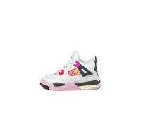 Nike Air Jordan 4 Retro *Comic* *TD* 17 / Off White / Fire Pink / Anthraricte