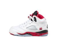 Nike Air Jordan 5 Retro *Fire Red* *GS* 36.5 / White / Fire Red / Black