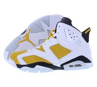 Nike Air Jordan 6 Retro Yellow Ocker (CT8529-170, Weiß/Gelb Ocker-Schwarz, 44.5 EU)