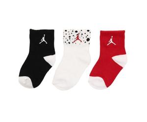 Nike Air Jordan Baby Boy's Grippy Socks 3 Pair Pack (3C-7C)
