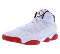Nike Herren Air Jordan 6 Rings Schuhe, Weiß/Schwarz/Universitätsrot, 11