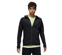 Nike - "Air Jordan" Hoodie mit durchgehendem Reißverschluss für Herren, Dri-FIT (Schwarz) M