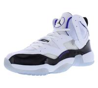 Nike Air Jordan Jumpman Two Trey, Herrenschuhe, Weiß/Schwarz/Dunkles Concord-Weiß, 42 EU