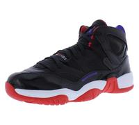NIKE Air Jordan Jumpman Two Trey Sneaker, Schwarz/Rot/Lila, Damen, Basketballschuh, Streetwear, DR9631-001, Gr. 42