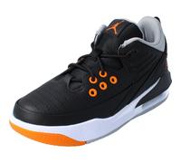 NIKE Air Jordan Max Aura 5 GS Sneaker Dz4352 Sneaker Schuhe, Black Wolf Grey White Magma Orange, 4.5 UK