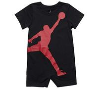 Nike Air Jordan Strampler für Neugeborene, Schwarz (6 Monate)