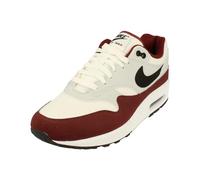 Nike Air Max 1 Herrenschuhe, White/Dark Team Red/Pure Platinum, 41 EU, FD9082-106