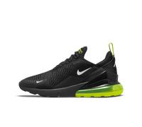 Sneaker NIKE SPORTSWEAR "AIR MAX 270 ESS", Herren, Gr. 42,5, schwarz, weiß, volt, reflect silber, Synthetik, Textil, Schuhe Sneaker (38652054-42,5) schwarz, weiß, volt, reflect silber
