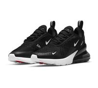 Sneaker NIKE SPORTSWEAR "AIR MAX 270 (GS)", Mädchen, Gr. 37,5, schwarz, weiß, anthrazit, Synthetik, Textil, Schuhe Sneaker, auf den Spuren des Air Max 180 und Air Max 93,Kinder & Jugendliche (91930102