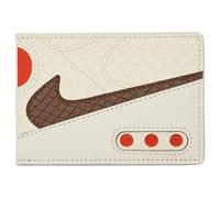 Nike Air Max 90 Card Wallet Snake Kartenetui Kartenhalter Slim Wallet Kreditkartenetui Accessoire, Pale Ivory/Picante Red/Lt British Tan, One Size
