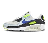 NIKE Air Max 90 Damen Sneaker Farbe: Weiß/Schwarz/Blau (102); Größe: EUR 36.5 | US 6 | UK 3.5