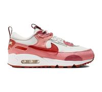 Nike Air Max 90 Futura Damenschuhe (DM9922-102, Summit White/Light Bone/Phantom), Rot/Ausflug, einfarbig (Getaway Solids), 39 EU