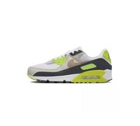 Nike Air Max 90 Herren Schuhe (DM0029-107, Weiß/Cyber/Dark Smoke Grau/Khaki), 44.5 EU