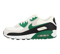 NIKE Air Max 90 Herren-Sneaker, Größe 42, Weiß-schwarzer Malachit, Malachit, 42 EU
