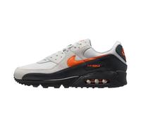 Nike Air Max 90 Herrenschuhe (Vast Grey/Anthracite/White/Safety Orange), Weites Grau/Anthrazit/Weiß/Sicherheitsorange, 43 EU