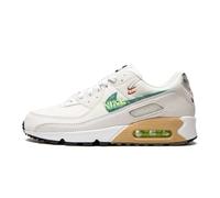Nike Air Max 90, Laufschuhe für Damen, Weißer Gipfel Neptun Grün, 36.5 EU
