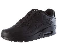 Nike AIR MAX 90 LTR (GS) Sneaker, Black/Black-Black-White, 39 EU