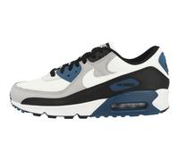 Nike Air Max 90 SE Herren-Sneaker, modische Schuhe FB4315 (Weiß/Sesam/Zitronenwaschung/Sicherheits-Orange 100), Größe 44