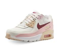 Nike Air Max 90 Turnschuhe für große Kinder (HF6358-006, Phantom/Echo Pink/Sail/Dark Team Red) Größe 40.5