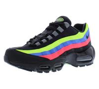 NIKE Air Max 95 DZ5635-001 Sneaker für Kinder (GS), Schwarz/Volt/Blau, Sportschuhe für Jungen und Mädchen (EU Schuhgrößensystem, Erwachsene, Damen, Numerisch, M, 36)