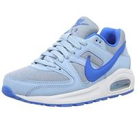 Nike AIR MAX COMMAND FLEX GS, Unisex-Kinder Hallenschuhe, Blau (Blau/Blau/Weiß), 38 EU (5 Kinder UK)