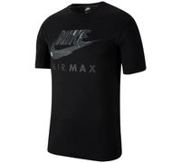 Nike Air Max Graphic Print Herren-T-Shirt Schwarz S