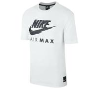 Nike Air Max Graphic Print Herren-T-Shirt Weiß S