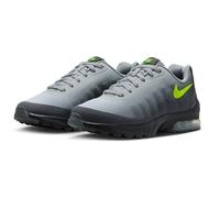 Sneaker NIKE SPORTSWEAR "AIR MAX INVIGOR (GS)", Mädchen, Gr. 38, dunkelgrau, volt, cool grau, wolf grau, Synthetik, Textil, Schuhe Sneaker (53873549-38) dunkelgrau, volt, cool grau, wolf grau