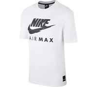 Nike Air Max kurzärmliges Herren-T-Shirt Gr. XL, weiß