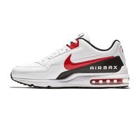NIKE Air Max LTD 3 Herren-Sneaker, Sneaker, Schuhe BV1171 (Weiß/Schwarz/Universitätsrot 100), Größe 44,5