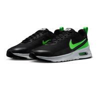 NIKE Air Max Nuaxis Sneaker Herren 010 - black/green strike-anthracite-wolf grey 44