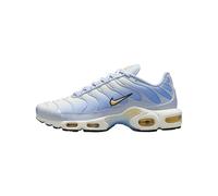 Nike Air Max Plus Damenschuhe (DZ3671-100, White/Black/Picante RED/Citron Pulse), 8.5