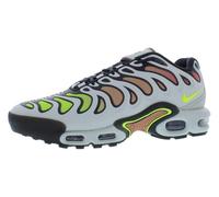 Nike Air Max Plus Drift Herren Sneaker Sneaker Schuhe, Helles Silber, Dunkelrauchgrau, Bernsteinbraun, Volt, 44 EU