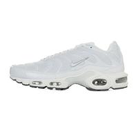 NIKE Herren Freizeitschuhe Air Max Plus WHITE/WHITE-BLACK-COOL GREY 42