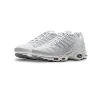 Nike Air Max Plus Sportschuhe für Herren, Weiß/Schwarz/Grau (White White Black Cool Grey), 45 EU