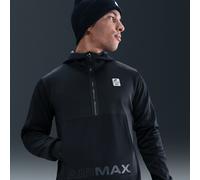 Nike Air Max Poly-Knit Fleece-Hoodie mit Halbreißverschluss für Herren - Schwarz XS IF0396-010