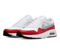 NIKE Air Max SC Sneaker Herren white/wolf grey-university red-black 43