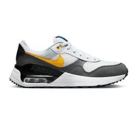 AIR MAX SYSTM (GS) 38.5 WHITE/LASER ORANGE-IRON GR