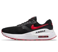 NIKE Herren Freizeitschuhe AIR MAX SYSTM (DM9537) 44 ½ BLACK/UNIVERSITY RED-WHITE