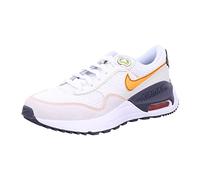 AIR MAX SYSTM (GS) WHITE/VIVID ORANGE-SAIL-GR 36