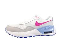Nike Air Max SYSTM Sneaker, Weiß/aktiver Fuchsia-Football Grau, 38 EU