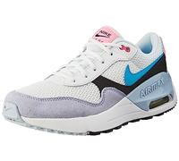 Nike Air Max SYSTM Sneaker, Weiß/blau blitzschwarz-blaues Flüstern, 37.5 EU