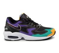 NIKE Air Max2 Light Premium, Trailrunning-Schuhe für Herren, Mehrfarbig (Schwarz/Flash Crimson/Kinetic Green 23), 41 EU